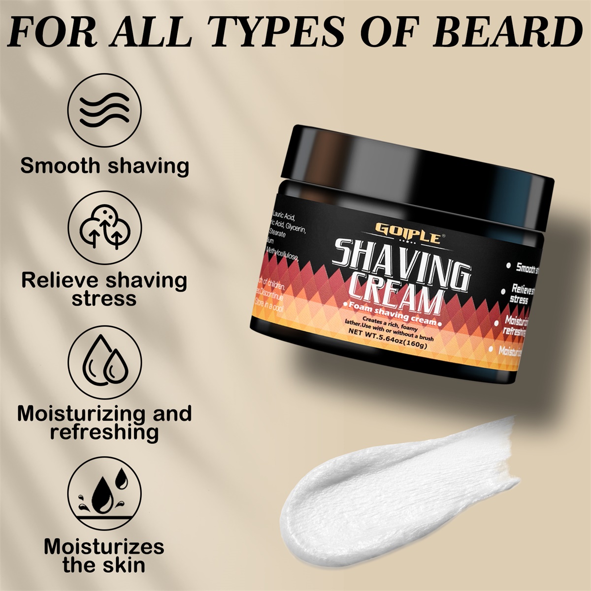 Zestaw do pielęgnacji po golen – Shaving Cream recenzja i cena