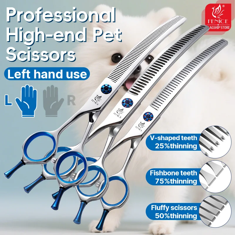 Profesjonalne nożyczki Fenice  – Grooming Scissors recenzja i cena