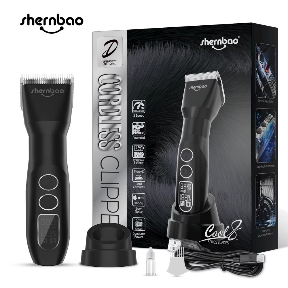 Shernbao PGC-880, model D, bez – Hair Clipper recenzja i cena