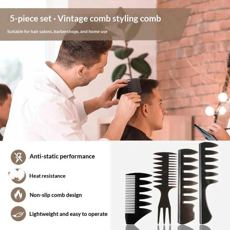 NOWY zestaw grzebieni do styli – Men'S Grooming Hairstyles recenzja i cena